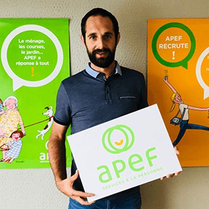 Gérant de l'agence de service à la personne APEF à Caen