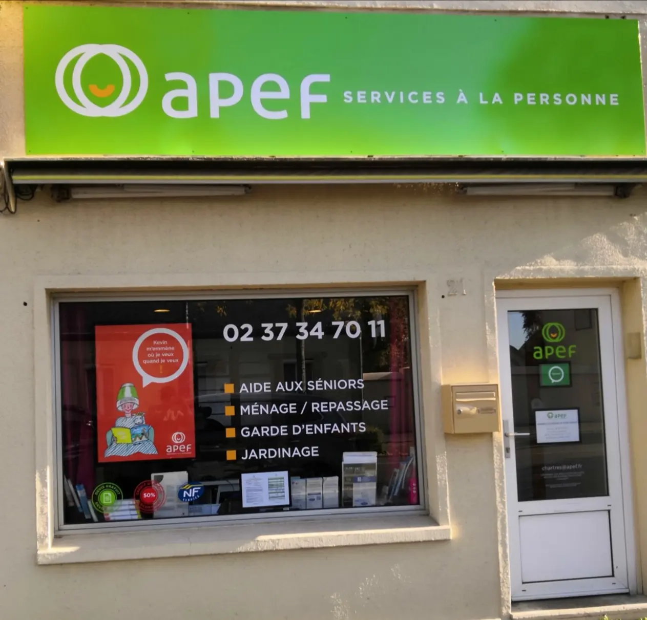 Adieu le rose, votre agence Apef se met au vert !